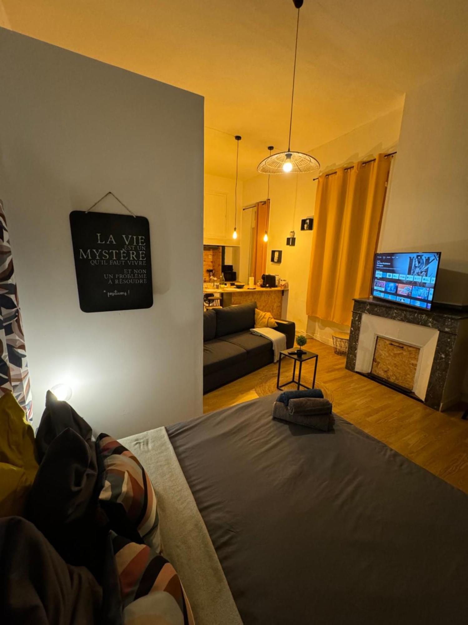 Charmant Appartement Climatise Aux Pieds De La Cite Carcassonne Bagian luar foto